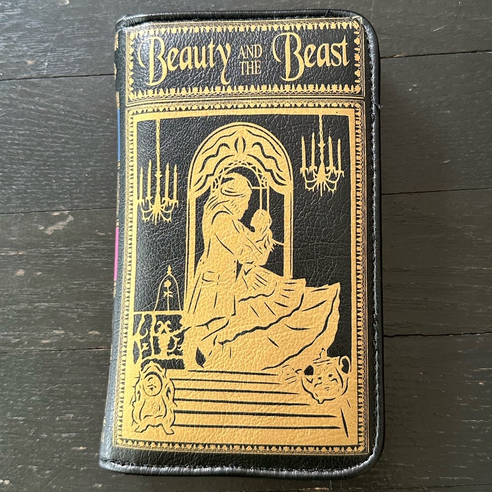 Beauty and the Beast book wallet